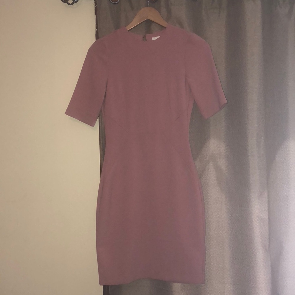 Salmon pink H&M dress
